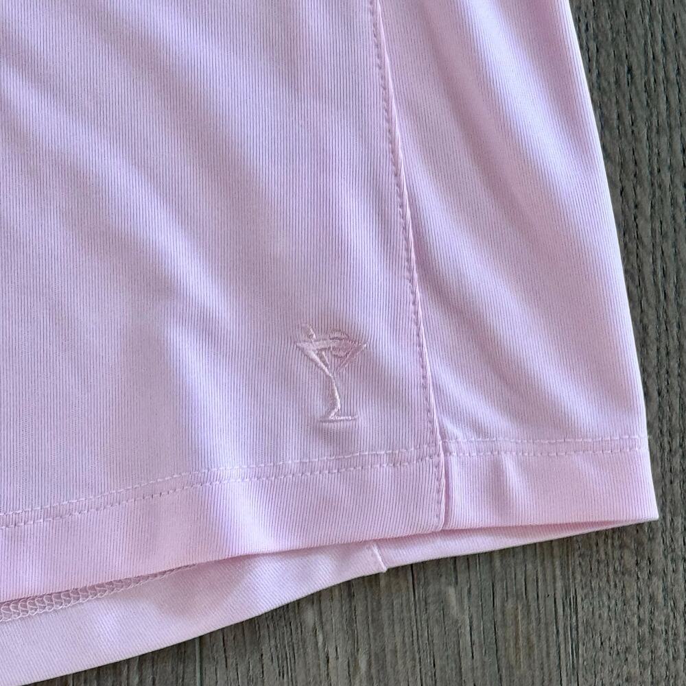 Golftini Sleeveless Golf Polo Shirt Tech Breathable UPF 1/4 Zip Women XS Pink - Picture 2 of 13